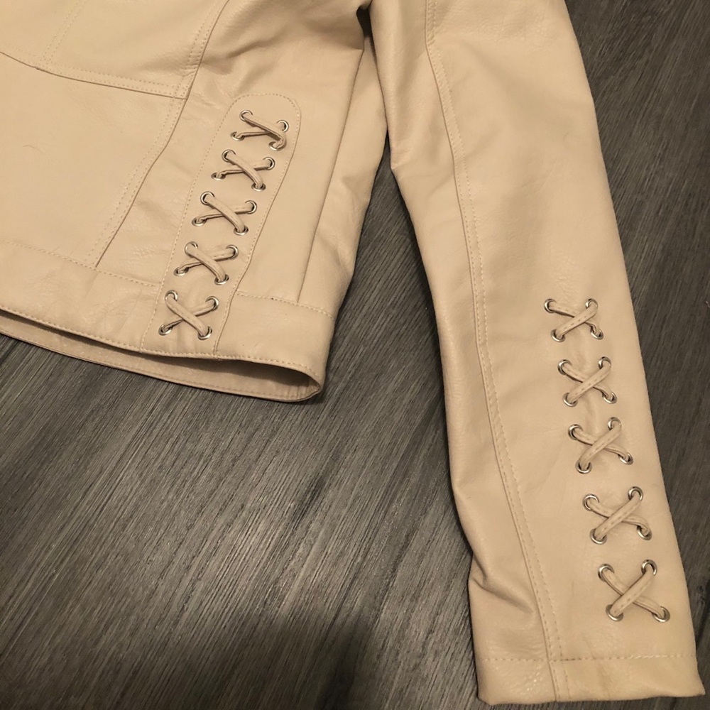 SOLD Steve Madden faux leather Jacket - Picture 5 of 16